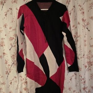 Colorful Geometric Women's Sweater